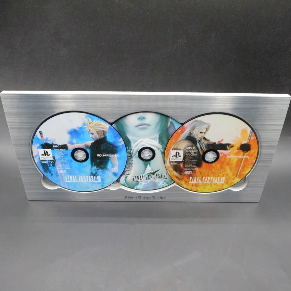 Final Fantasy VII 7 International PS1 Advent Pieces Limited