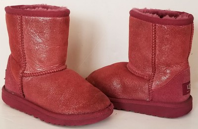 red glitter ugg boots