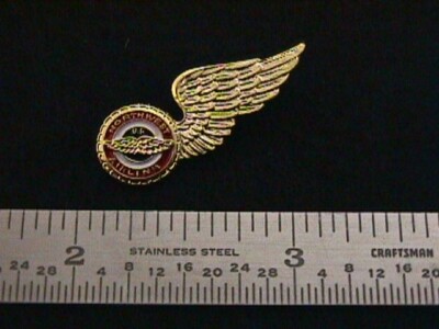 NORTHWEST AIRLINES  F/A'S  TIE TACK  /  LAPEL PIN.    W