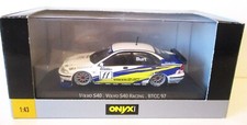 Onyx Models 1:43 XTC068 VOLVO S40 BTCC 1997 KELVIN BURT all good!
