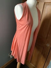 Per Una Peach Lightweight Waistcoat / Top Size 12 Women