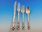 Spanish Provincial By Towle Sterling Silver Regular Size Place Setting(s) 4pc