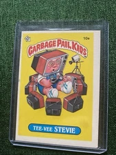 GPK 1985 Series 1. Tee-Vee STEVIE