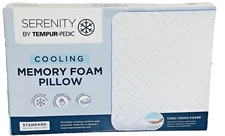 Serenity by Tempur-Pedic Cooling Memory Foam Pillow - Standard