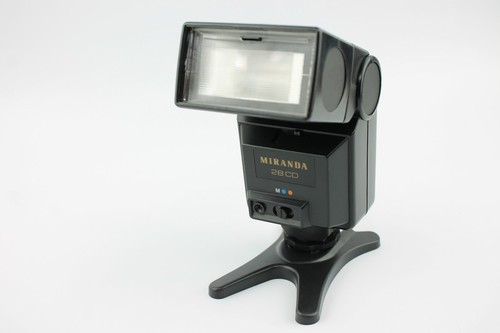 Miranda 28 CD Auto Dedicated Flashgun Zoom Bounce Head Collectable Retroo - Picture 3 of 12