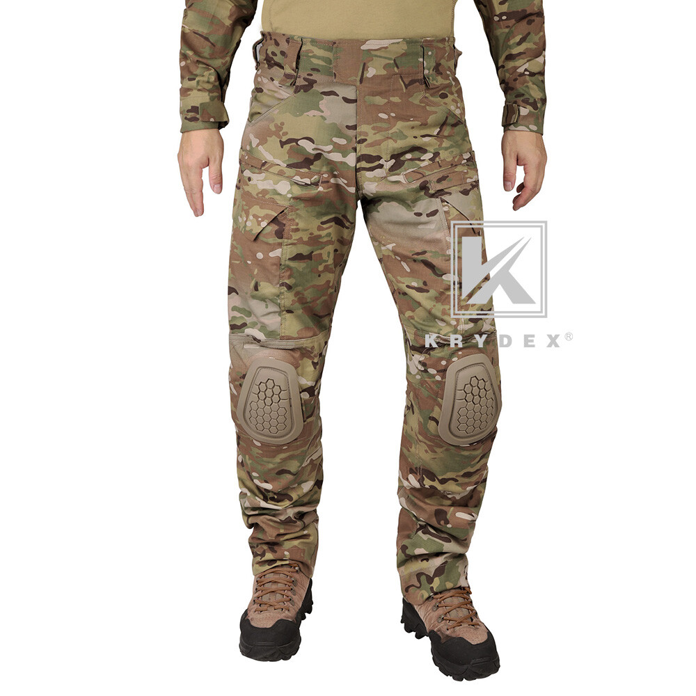 個人装備 FFI G4 Type MULTICAM XS w/ Knee pad USED KRYDEX Gen4 Combat Trousers Tactical Men's Pants Army
