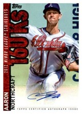 Aaron Northcraft 2015 Topps Series 2 Career High Auto Card #CHA-AN