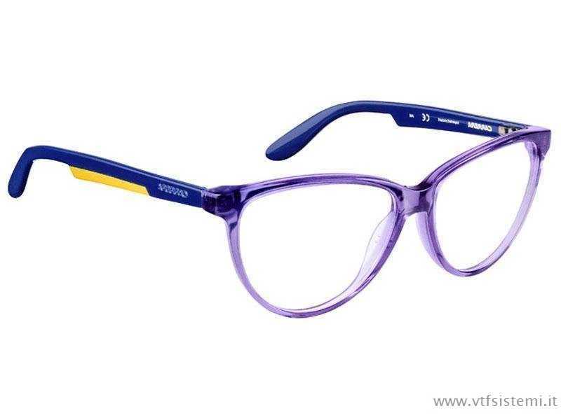 Carrera CA5511 Crystal Purple 0PV Plastic Eyeglasses Frame 55-15-140 Aviator 18490₽