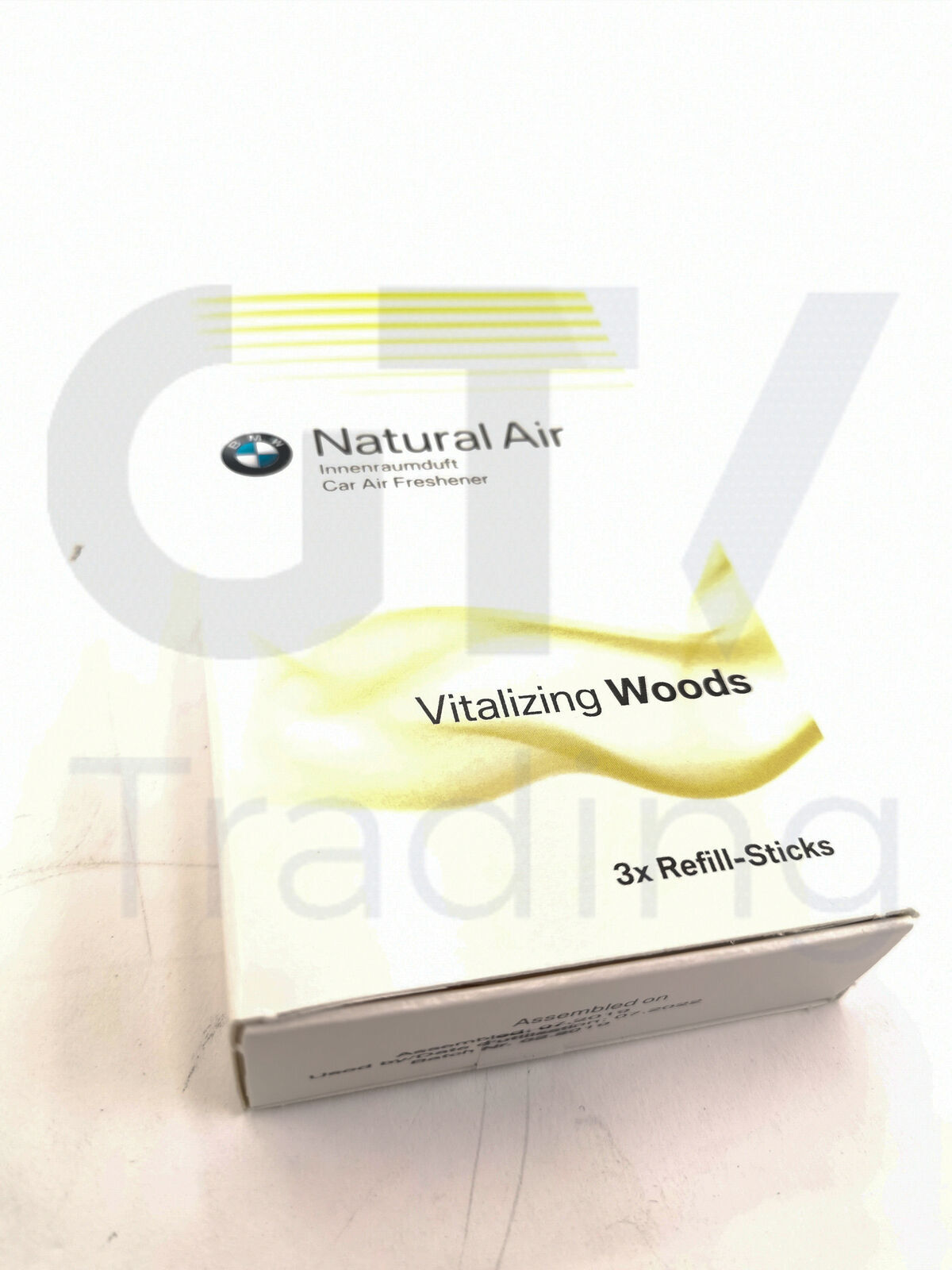 8PCS Genuine BMW Interior Scent "Woods" Refill Kit Set 3 Pieces