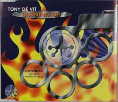 Tony De Vit   Burning Up - Maxi-Single - CD Sent With Tracking (C1508)