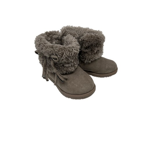 Girl's Boots - Brown Maggie & Zoe Winter Boots - Children's Size 7M