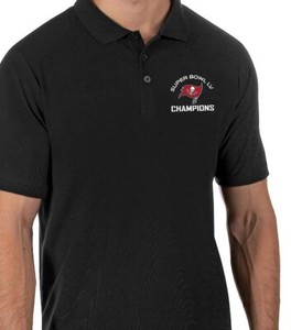 Tampa Bay Buccaneers Super Bowl LV Champions Mens Polo XS-6XL, LT-4XLT New