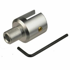 Silver Color Aluminum Ruger 1022 10-22 Muzzle Brake Adapter