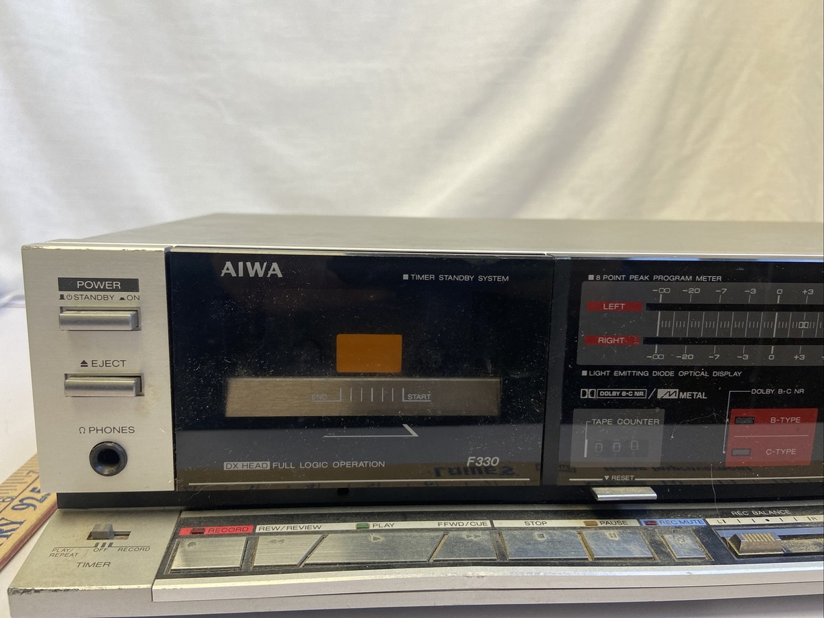Vintage AIWA Stereo Cassette Deck F330 | eBay