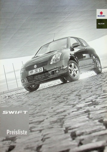225079) Suzuki Swift - Preise & Extras - Prospekt 04/2007