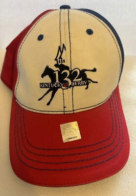 132nd Kentucky Derby May 6th 2006 Churchill Downs Hat Boys Youth Red Cap