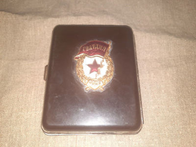 ussr cigarette case Emblem Cigarette case Russia USSR Airborne
