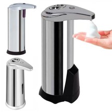 Distributore di sapone sensore automatico infrarossi dispenser acciaio inox distributore sapone liquido
