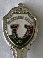 Vintage Souvenir Spoon US Collectible Wisconsin Dells