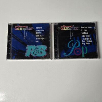 *Sealed* -  Discovery Sampler Vol 1 R&B And Pop, 2 CD Lot - New 1995 Music