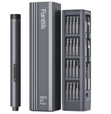 Fanttik E1 Max Mini Elektro Schraubendreher Set, 50 in 1 Magnetische Präzisions