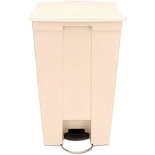 Rubbermaid Commercial Products HDPE Step-On Mobile Trash Can/Container
