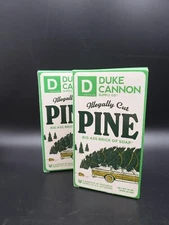 DUKE CANNON Supply Co. Illegally Cut Pine 10 Oz. Soap Brick Lot of 2!