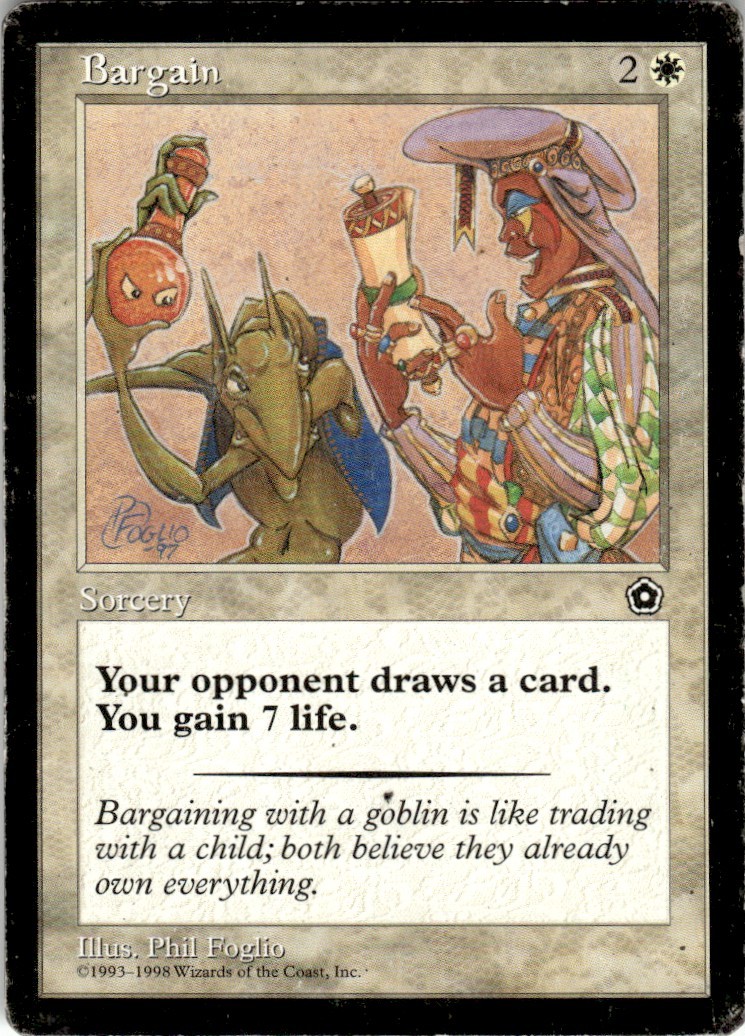 1998 Portal Second Age Magic The Gathering Bargain LP