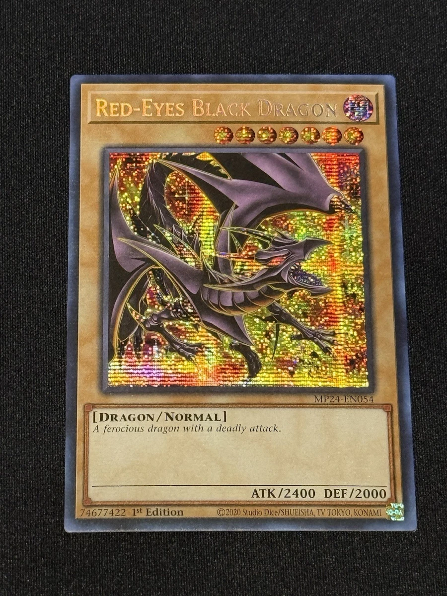Red Eyes Black Dragon Yu-Gi-Oh! TCG Normal Individual Collectible