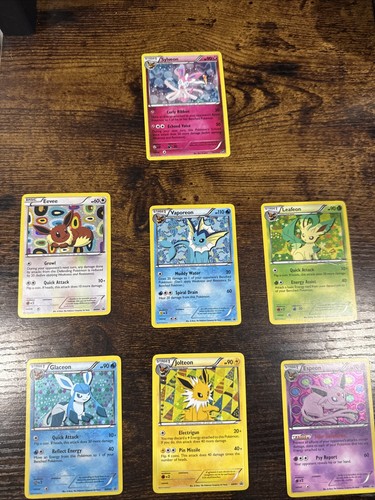 pokemon bw black star promo eeveelution line (Without Umbreon+flareon) 