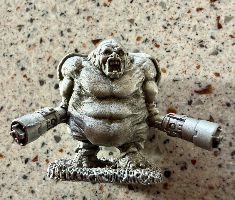 1993 1997 Doom III Miniature Mancubus Pewter Figure USA By Reaper Id Software