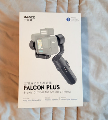 INKEE Falcon Plus 3-Axis Gimbal Stabilizer for GoPro Hero Action Camera