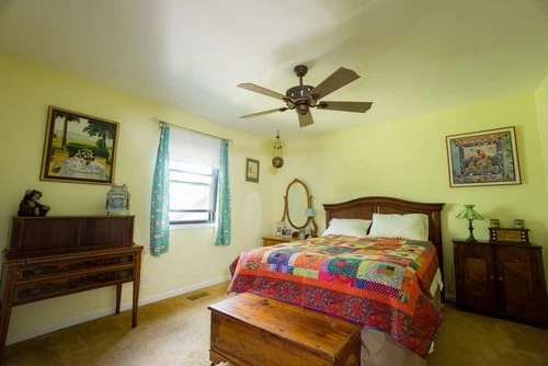 Log Cabin Ceiling Fan in Rustic Style 14.5 Inches Tall and 52 Inches Wide - Picture 3 of 9