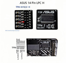 1PCS NEW TPM Trusted Platform Module Version 2.0 ASUS 14-1 pin parallel