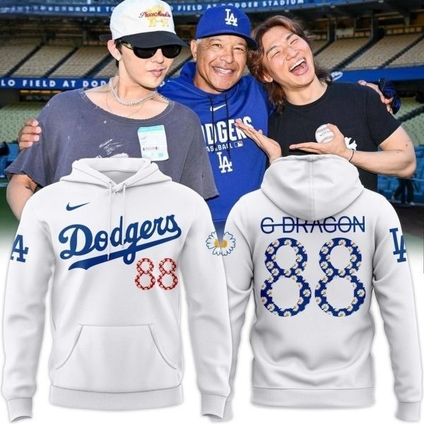 Dodgers G-Dragon x Kim Hye Seong 2026 Hoodie | eBay