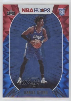 2020-21 Panini NBA Hoops Blue Explosion /59 Daniel Oturu #203 Rookie RC 00em