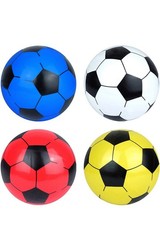 2 Inflatable Football 22cm Blow Up Toys Summer Beach Pool Kids Party Bag Filler