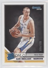 2019 Panini Donruss Rated Rookie Press Proof Purple 165/199 Alen Smailagic 0ni1