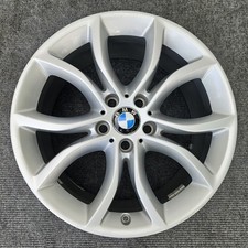 Bmw X6 Oem 2015 - 2019 Factory 19x9 Front Wheel Original Silver Alloy Rim 749