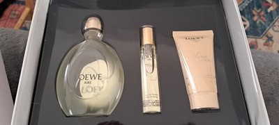 Loewe Aire Set: Eau De Toilette Vaporizador, Natural Spray, And Body Lotion