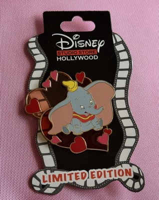 Disney DSF DSSH Dumbo Valentines Day All Hearts Stained Glass LE 300 Pin