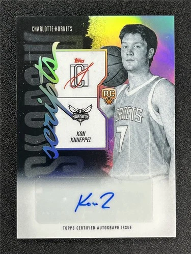 2025 Topps Signature Kon Knueppel Base (RAW)