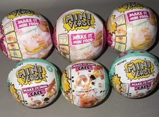 Lot Of 6 Miniverse Make It Mini Food  Cafe Surprise Toys.