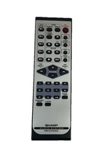 Sharp Audio System Remote RRMCG0408AWSA CD Tuner Tape Video Aux OEM Works