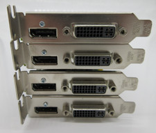 lot of 4 Dell AMD Radeon R5 240 1GB GDDR3 PCIe Video Card DVI DP 0F9P1R