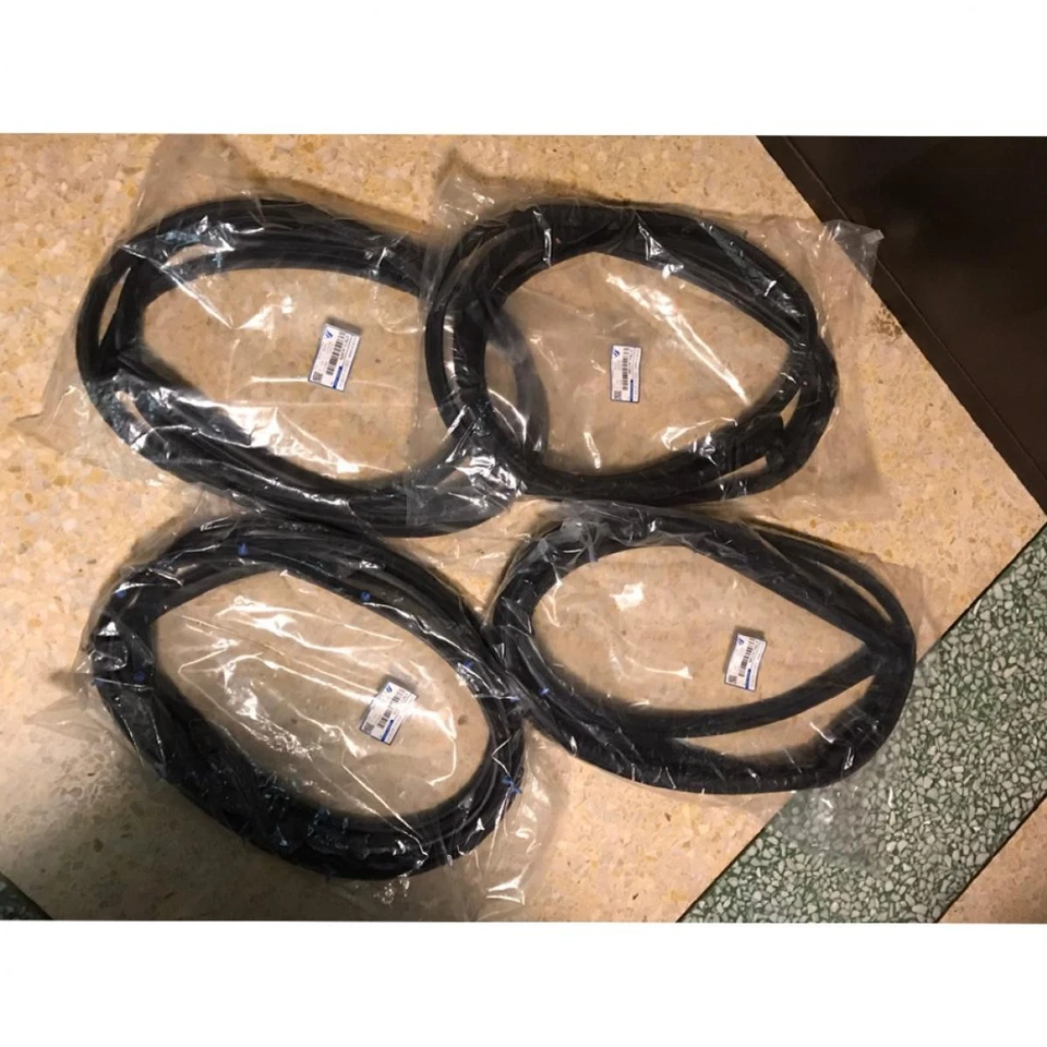 Комплект резиновых уплотнений для передней задней двери подходит для Toyota Corolla Altis 2003-2007 - Изображение 4 из 4