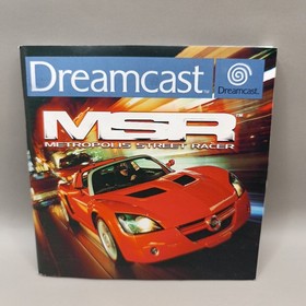 Metropolis Street Racer Sega Dreamcast Game Complete CIB