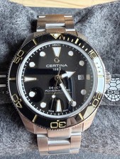 Certina DS Action Diver 40.5mm C048.407.11.051.01, schwarz, gebraucht