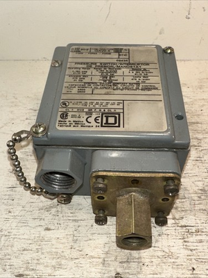 #ad Used Square D 9012 GAW 5 Pressure Switch Interruptor Great Condition $118.80