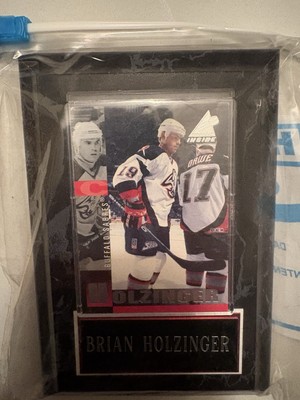 Buffalo Sabres BRIAN HOLZINGER  Player Card on frame Collectors Edition